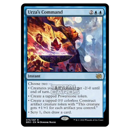 Magic The Gathering - The Brothers War - Urza's Command - 070/287