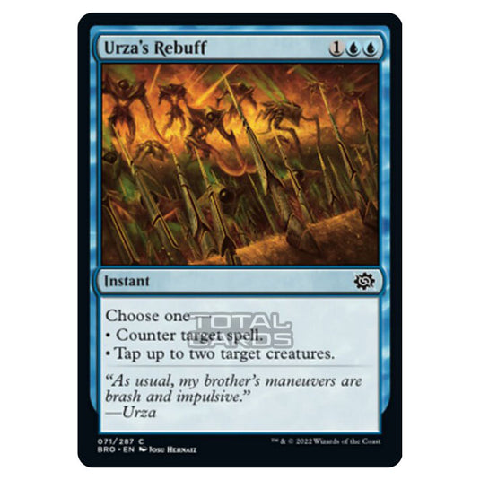 Magic The Gathering - The Brothers War - Urza's Rebuff - 071/287