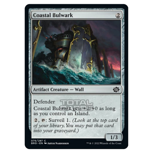 Magic The Gathering - The Brothers War - Coastal Bulwark - 076/287