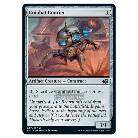 Magic The Gathering - The Brothers War - Combat Courier - 077/287