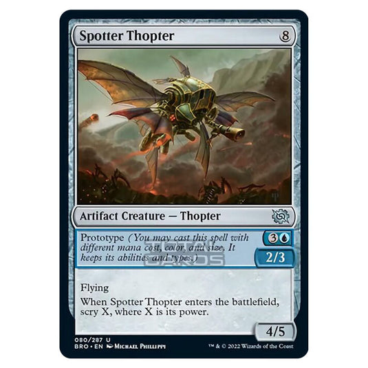 Magic The Gathering - The Brothers War - Spotter Thopter - 080/287