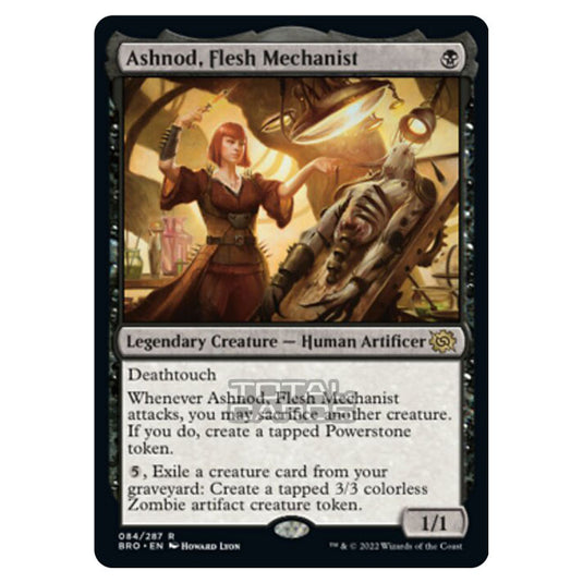 Magic The Gathering - The Brothers War - Ashnod, Flesh Mechanist - 084/287