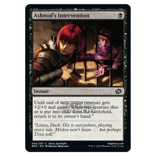 Magic The Gathering - The Brothers War - Ashnod's Intervention - 085/287