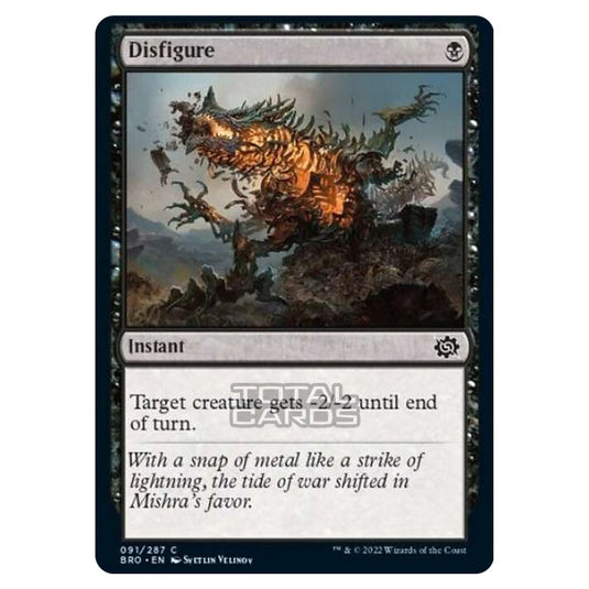 Magic The Gathering - The Brothers War - Disfigure - 091/287