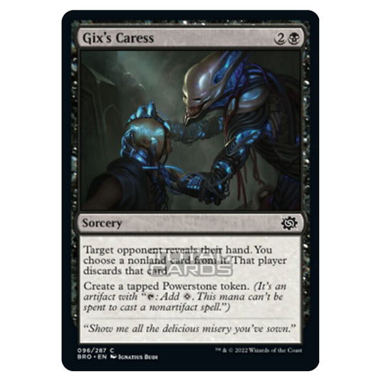 Magic The Gathering - The Brothers War - Gix's Caress - 096/287