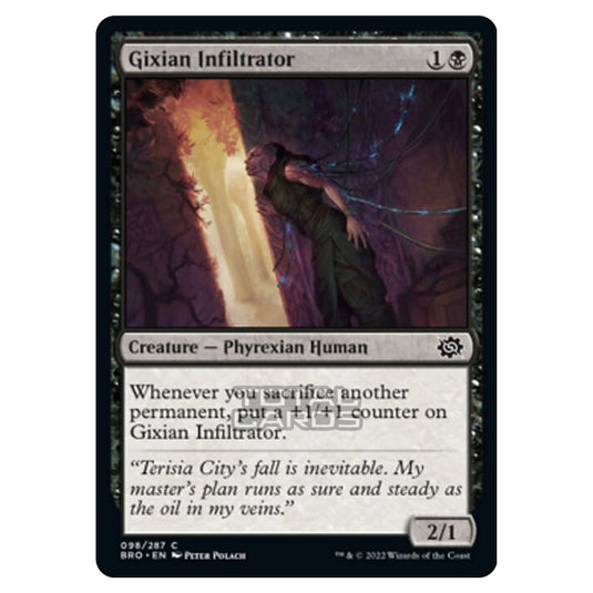 Magic The Gathering - The Brothers War - Gixian Infiltrator - 098/287