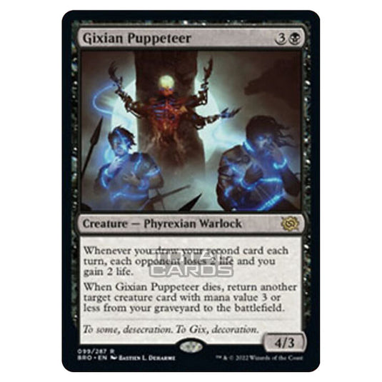 Magic The Gathering - The Brothers War - Gixian Puppeteer - 099/287