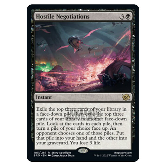 Magic The Gathering - The Brothers War - Hostile Negotiations - 105/287