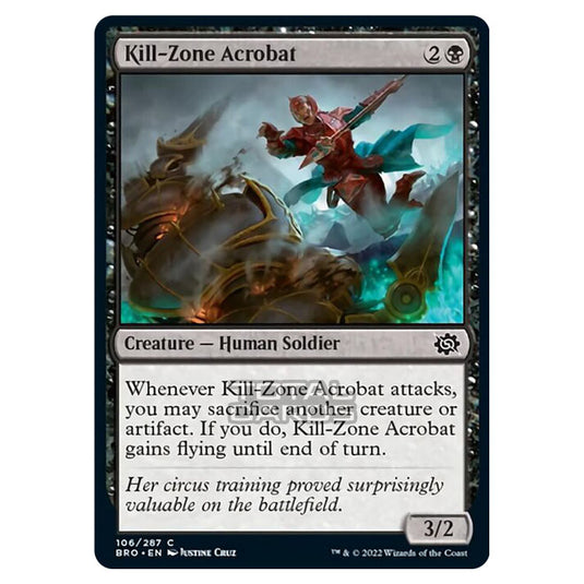 Magic The Gathering - The Brothers War - Kill-Zone Acrobat - 106/287