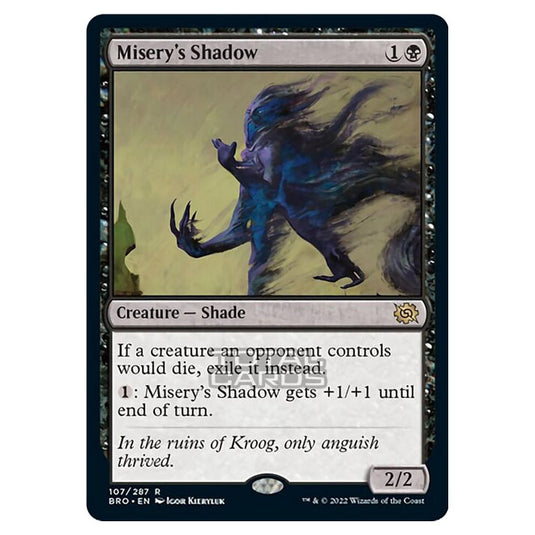 Magic The Gathering - The Brothers War - Misery's Shadow - 107/287