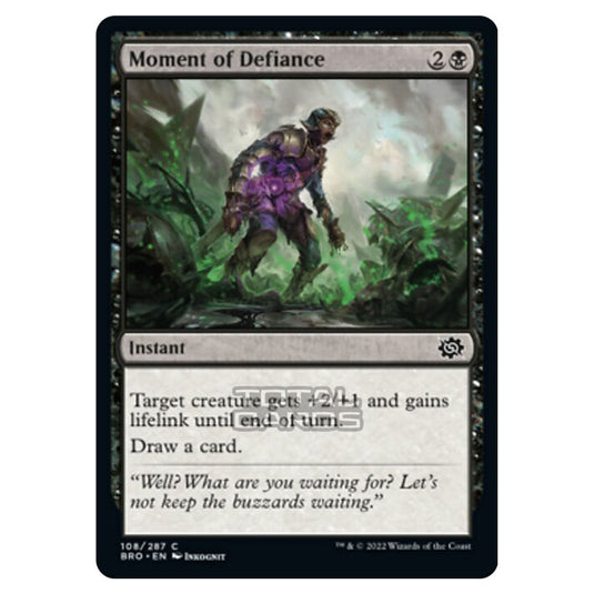 Magic The Gathering - The Brothers War - Moment of Defiance - 108/287