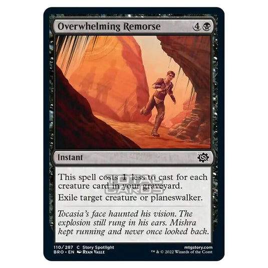 Magic The Gathering - The Brothers War - Overwhelming Remorse - 110/287