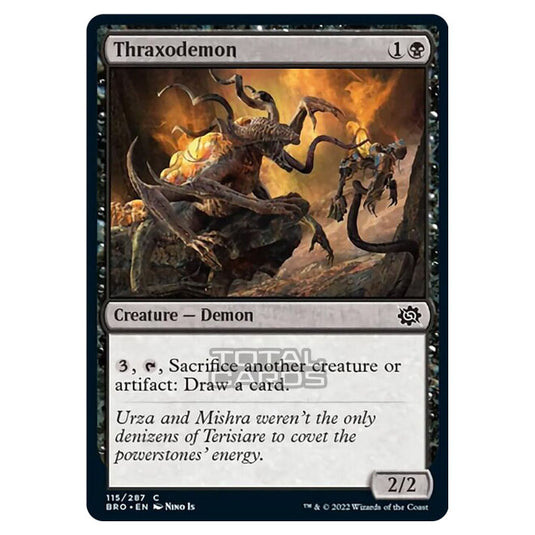 Magic The Gathering - The Brothers War - Thraxodemon - 115/287