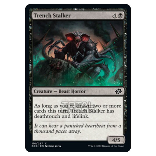 Magic The Gathering - The Brothers War - Trench Stalker - 116/287