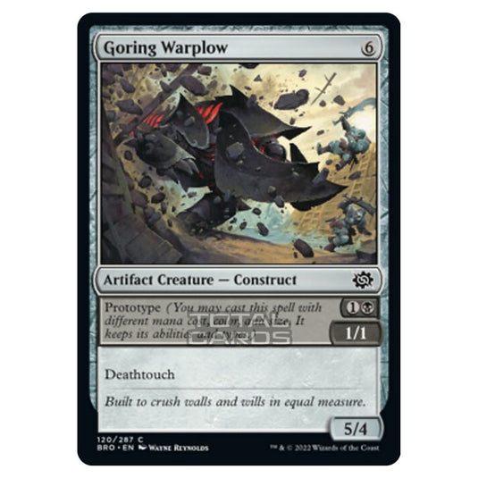 Magic The Gathering - The Brothers War - Goring Warplow - 120/287