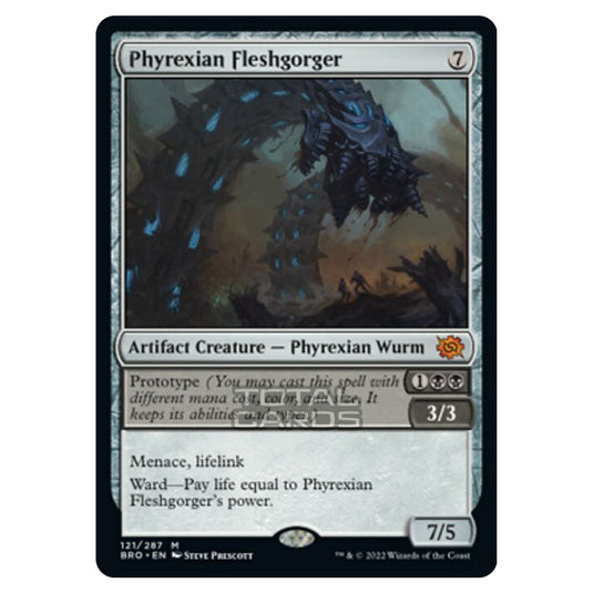 Magic The Gathering - The Brothers War - Phyrexian Fleshgorger - 121/287