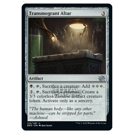 Magic The Gathering - The Brothers War - Transmogrant Altar - 124/287