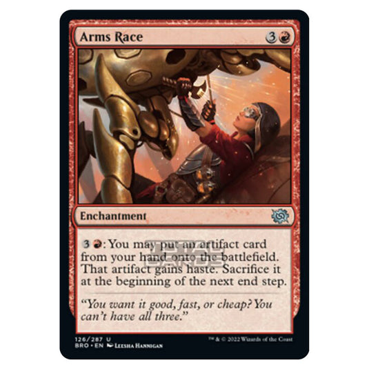 Magic The Gathering - The Brothers War - Arms Race - 126/287