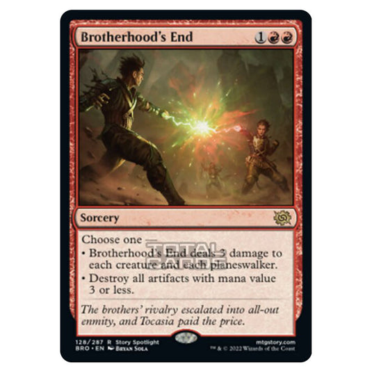 Magic The Gathering - The Brothers War - Brotherhood's End - 128/287