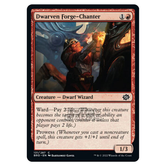 Magic The Gathering - The Brothers War - Dwarven Forge-Chanter - 131/287