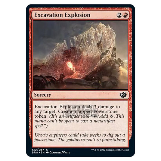 Magic The Gathering - The Brothers War - Excavation Explosion - 132/287