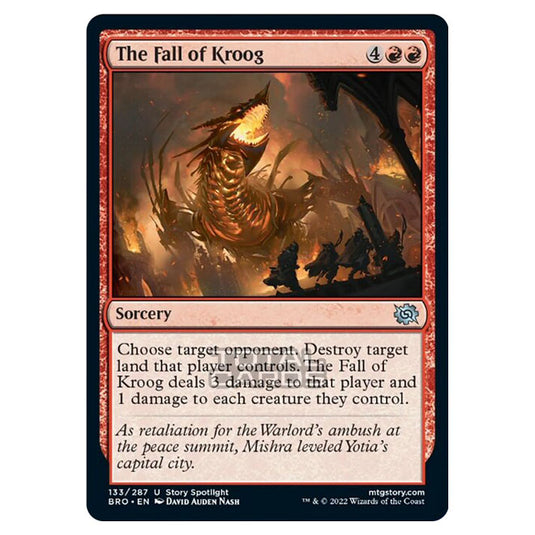 Magic The Gathering - The Brothers War - The Fall of Kroog - 133/287