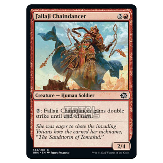 Magic The Gathering - The Brothers War - Fallaji Chaindancer - 134/287