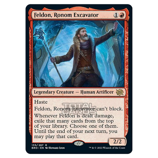 Magic The Gathering - The Brothers War - Feldon, Ronom Excavator - 135/287