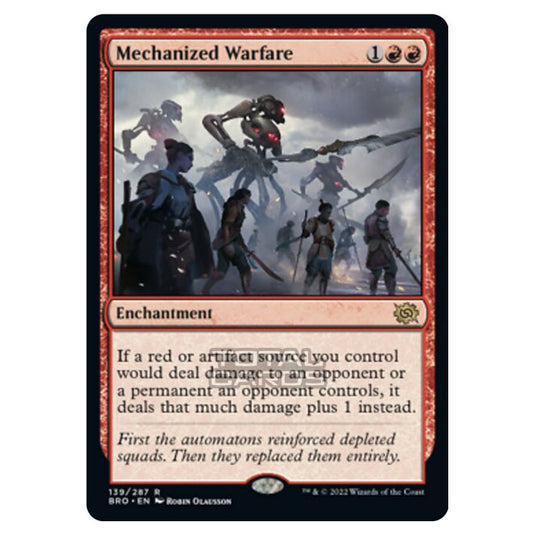 Magic The Gathering - The Brothers War - Mechanized Warfare - 139/287