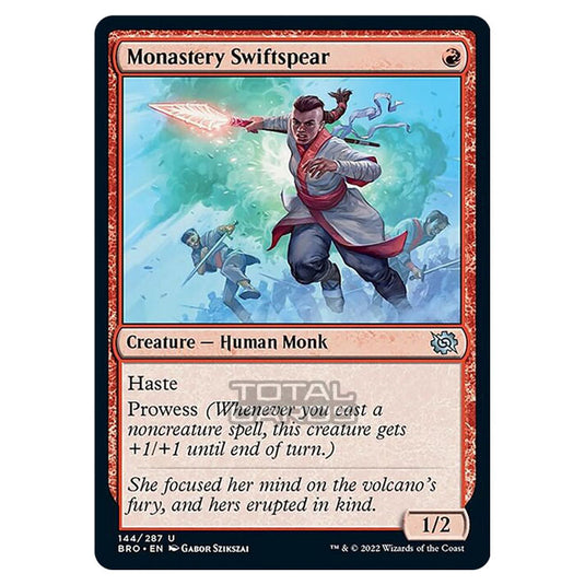 Magic The Gathering - The Brothers War - Monastery Swiftspear - 144/287