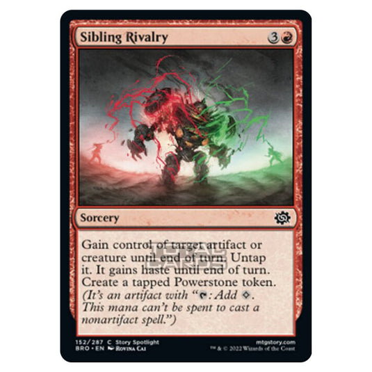 Magic The Gathering - The Brothers War - Sibling Rivalry - 152/287