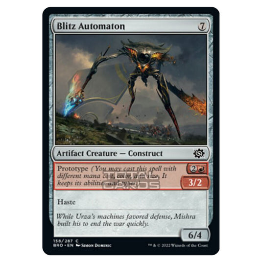 Magic The Gathering - The Brothers War - Blitz Automaton - 158/287