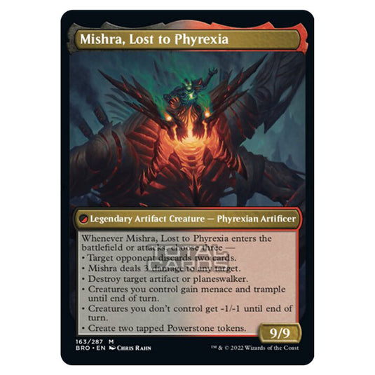 Magic The Gathering - The Brothers War - Mishra, Lost to Phyrexia - 163b/287