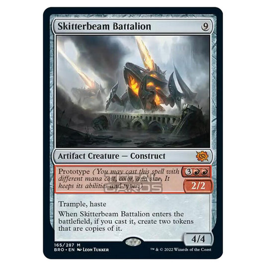 Magic The Gathering - The Brothers War - Skitterbeam Battalion - 165/287