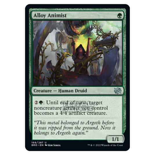 Magic The Gathering - The Brothers War - Alloy Animist - 166/287