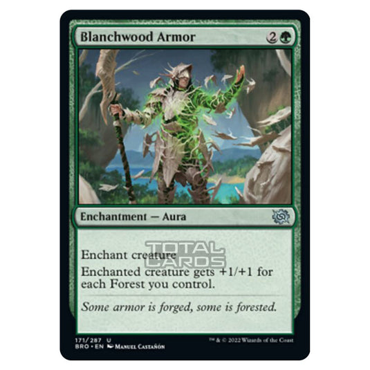 Magic The Gathering - The Brothers War - Blanchwood Armor - 171/287