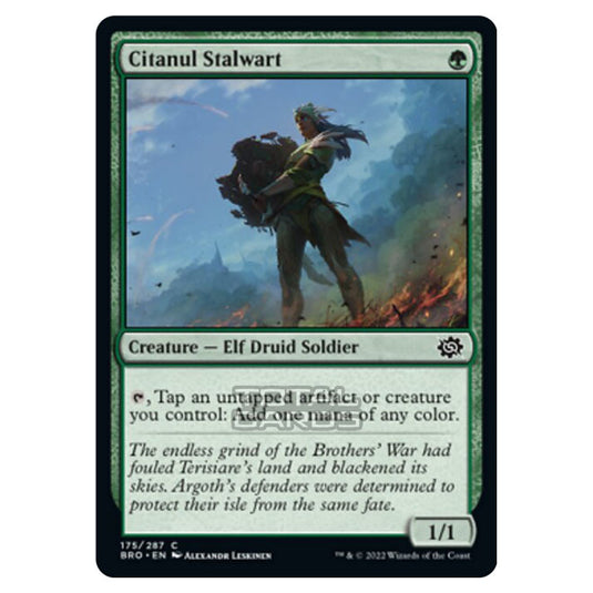 Magic The Gathering - The Brothers War - Citanul Stalwart - 175/287