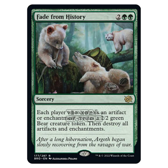 Magic The Gathering - The Brothers War - Fade from History - 177/287