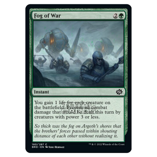 Magic The Gathering - The Brothers War - Fog of War - 180/287