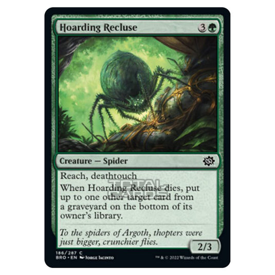 Magic The Gathering - The Brothers War - Hoarding Recluse - 186/287