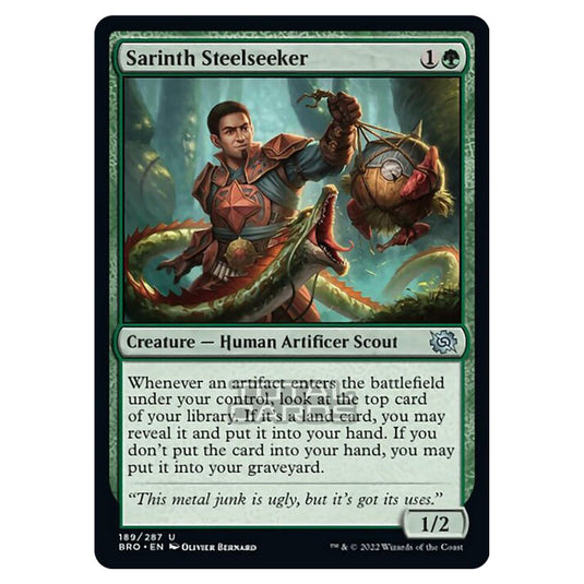 Magic The Gathering - The Brothers War - Sarinth Steelseeker - 189/287