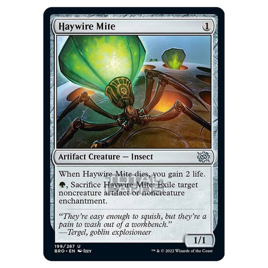 Magic The Gathering - The Brothers War - Haywire Mite - 199/287