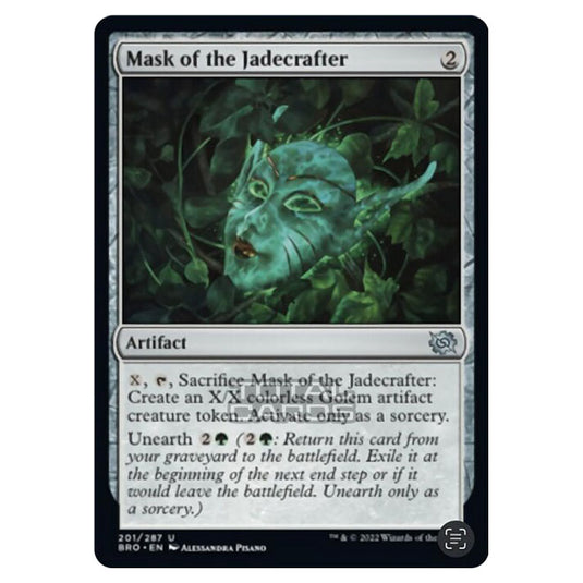 Magic The Gathering - The Brothers War - Mask of the Jadecrafter - 201/287