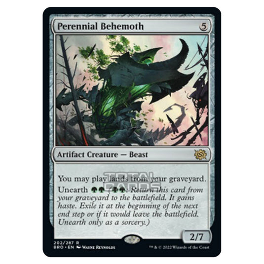 Magic The Gathering - The Brothers War - Perennial Behemoth - 202/287