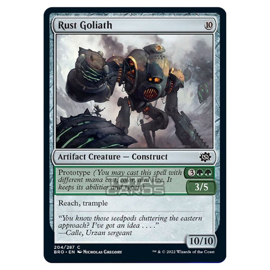 Magic The Gathering - The Brothers War - Rust Goliath - 204/287