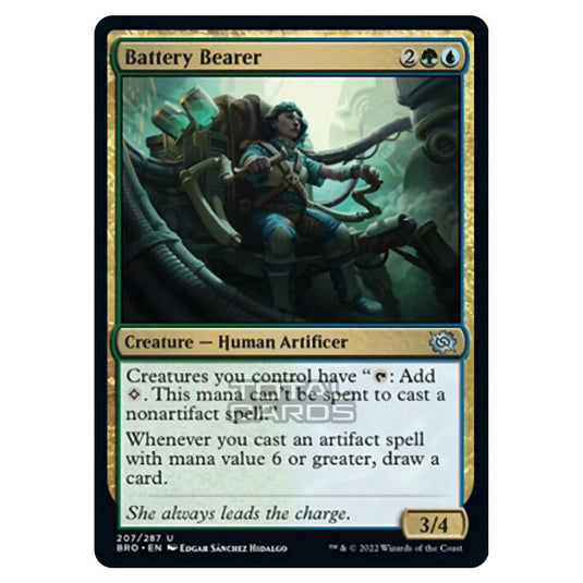 Magic The Gathering - The Brothers War - Battery Bearer - 207/287