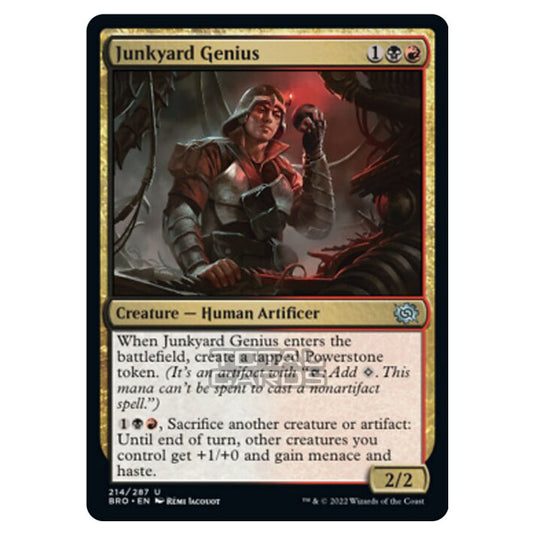 Magic The Gathering - The Brothers War - Junkyard Genius - 214/287