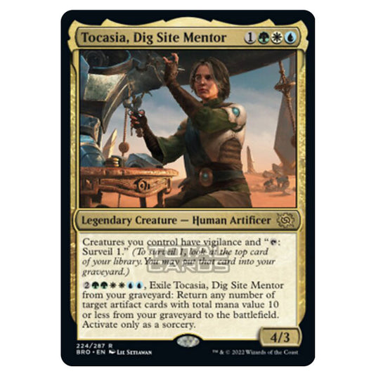 Magic The Gathering - The Brothers War - Tocasia, Dig Site Mentor - 224/287