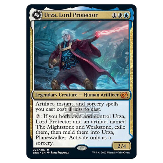 Magic The Gathering - The Brothers War - Urza, Lord Protector - 225/287