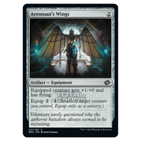 Magic The Gathering - The Brothers War - Aeronaut's Wings - 231/287